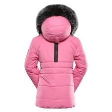 Bunda dětská ALPINE PRO WERDO s membránou PTX růžová