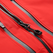 Bunda dámská ALPINE PRO REASA s membránou PTX červená