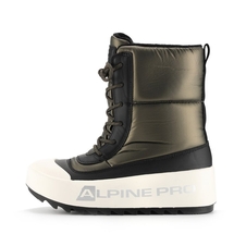 Boty dámské ALPINE PRO ODARA zateplené zelené