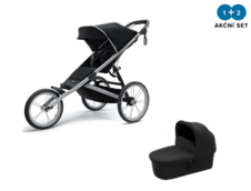 Kočárek Thule Glide 2 Jet Black 2022 + korba
