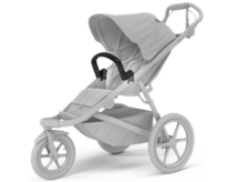 Kočárek Thule Set 4v1 Urban Glide 3 Nutria green + pláštěnka + ochranná síť + madlo_6