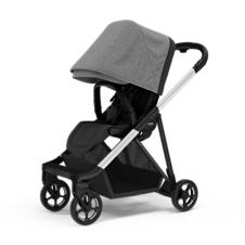 Kočárek Thule Shine Grey Melange on Aluminium
