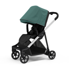 Kočárek Thule Shine Mallard Green on Aluminum