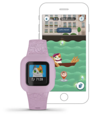 Garmin vívofit jr. 3, Floral Pink_1