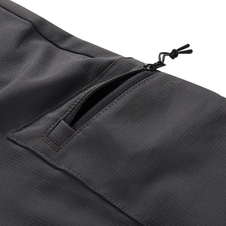 Kalhoty pánské dlouhé ALPINE PRO CORB softshellové s membránou COOL-DRY zemité