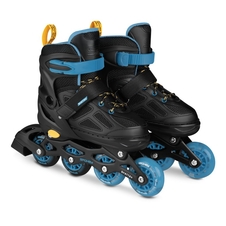 Brusle Spokey QUATTRO 4v1 černo-modré
