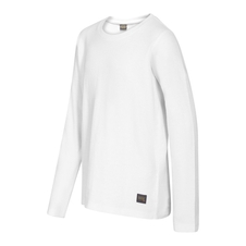 Triko dětské dlouhé NAX OKERO bílé