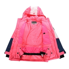 Bunda dětská ALPINE PRO DEARO s membránou PTX růžová