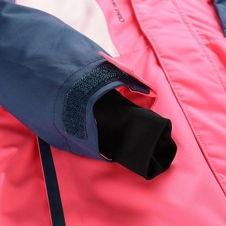 Bunda dětská ALPINE PRO DEARO s membránou PTX růžová