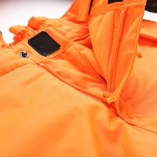 Kalhoty dětské dlouhé ALPINE PRO EDESO oranžové