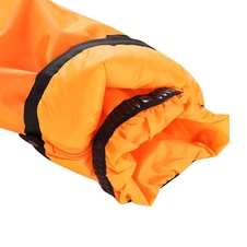 Kalhoty dětské dlouhé ALPINE PRO EDESO oranžové