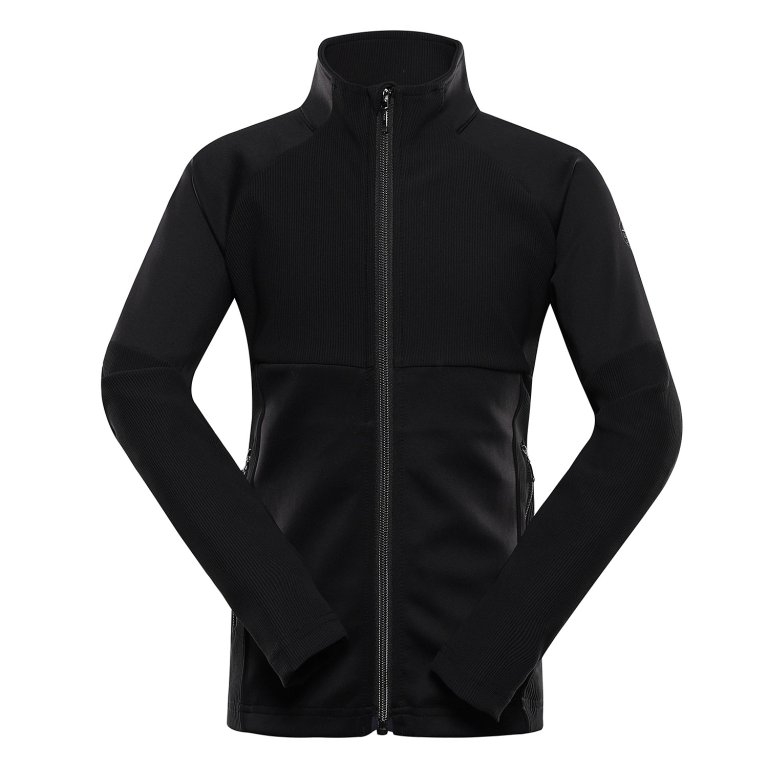 Mikina dětská ALPINE PRO DOZERO rychleschnoucí černá