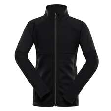 Mikina dětská ALPINE PRO DOZERO rychleschnoucí černá