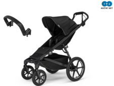 Kočárek Thule Urban Glide 4-wheel Black + madlo