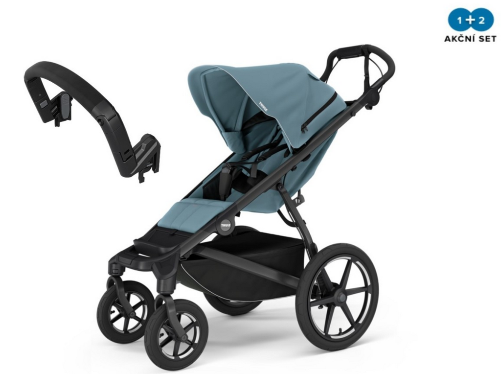 Kočárek Thule Urban Glide 4-wheel Mid Blue + madlo