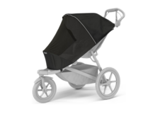 Kočárek Thule Urban Glide 4-wheel Black + madlo + pláštěnka + moskytiéra_4