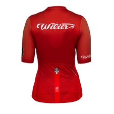 Dres WILIER TEAM krátký rukáv, dámský, červený