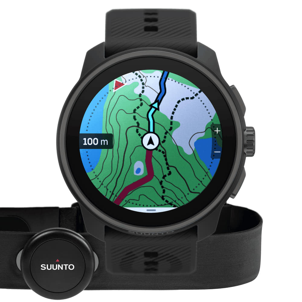 Hodinky Suunto Race S All Black Performance