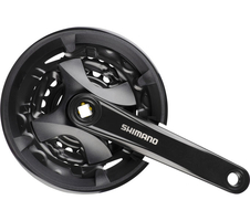 Kliky 2 Shimano FC-MT101 3x9 40/30/22z 175mm černé