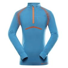 Triko dětské dlouhé ALPINE PRO SEAMO funkční modré