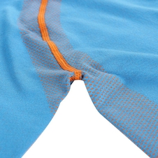 Triko dětské dlouhé ALPINE PRO SEAMO funkční modré