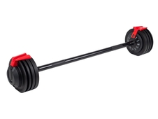 Činky nastavitelné Acra sada 24 kg 3v1