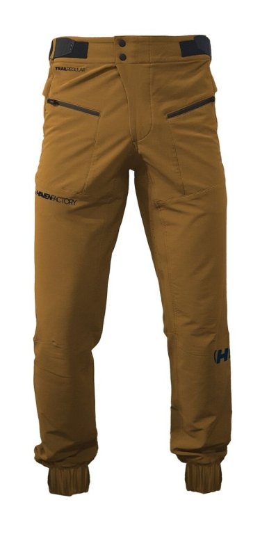 Kalhoty dlouhé HAVEN FACTORY trail hnědé