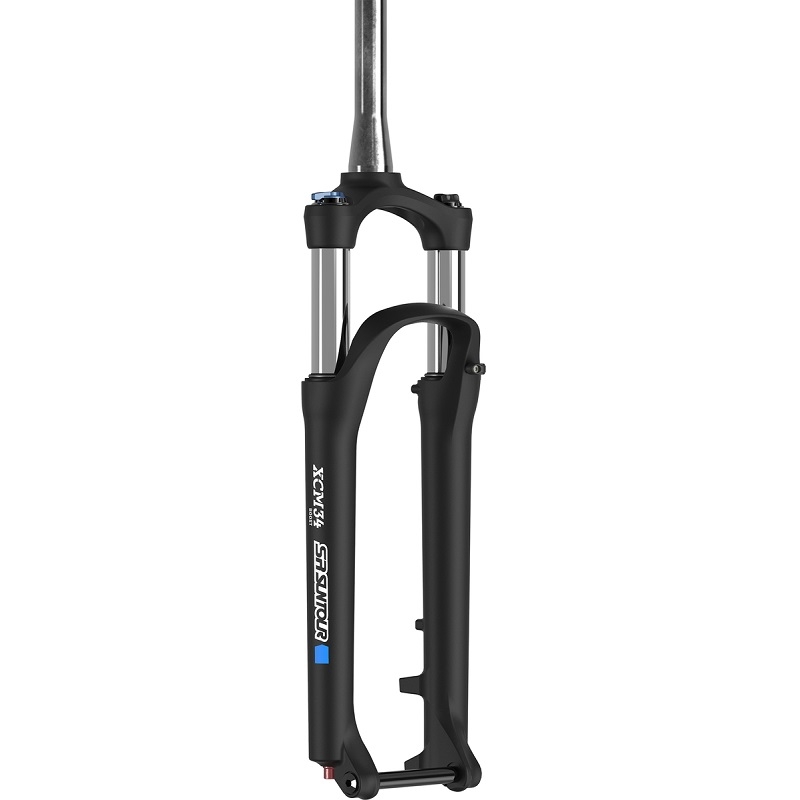 Vidlice odpružená 27,5 tapered Suntour XCM34 Boost LO 15AH2, černá mat, 120mm 