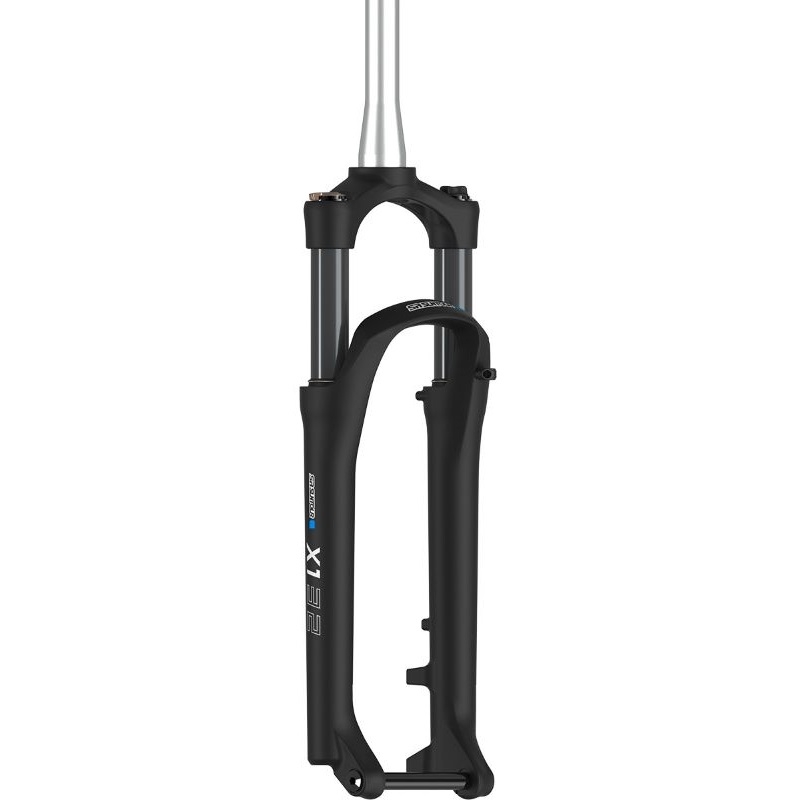 Vidlice odpružená 27,5 tapered Suntour X1 RL-R DISC, černá mat, 100mm 