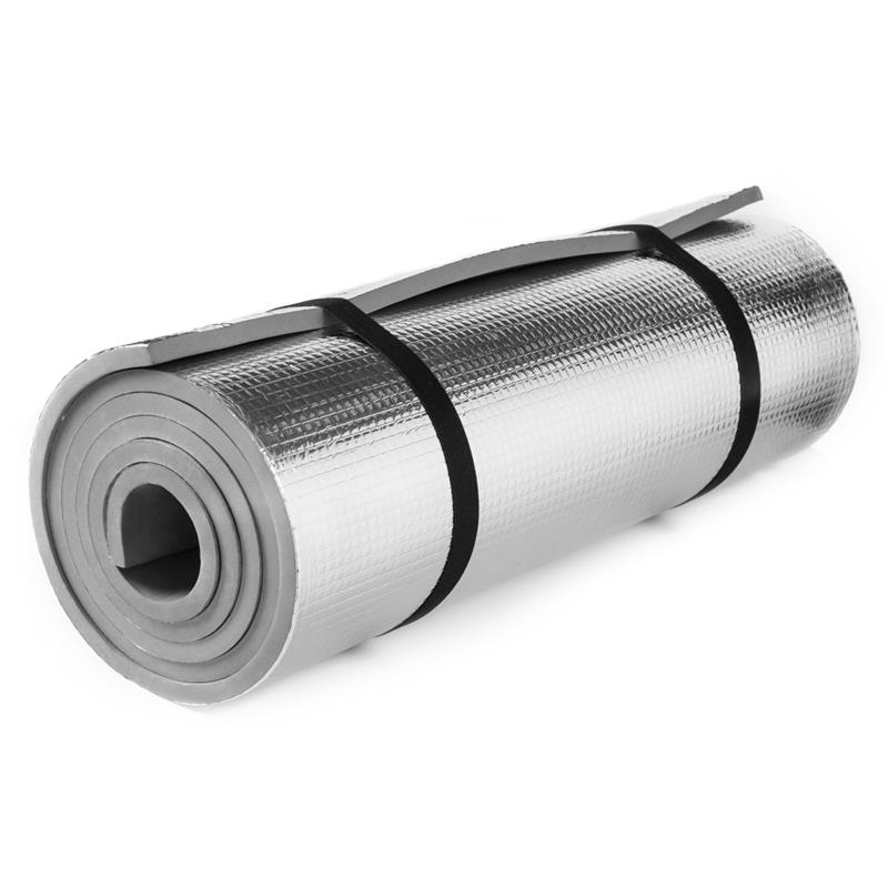 Turistická dvouvrstvá karimatka s hliníkovou izolací Spokey HIBERNATION, 180x50x1cm