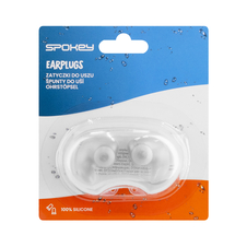 Špunty do uší na plavání šedé Spokey AMMUS
