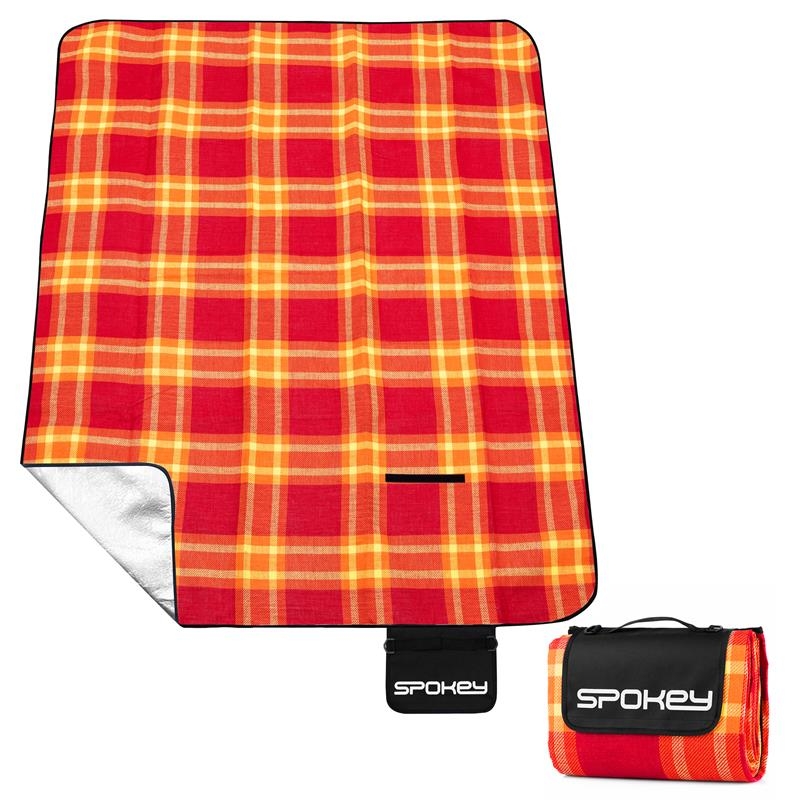 Akrylová pikniková deka Spokey PICNIC SUNSET, 180x210cm