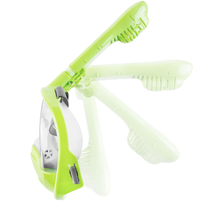 Dětská celoobličejová maska Spokey ZUMI JR, limetková