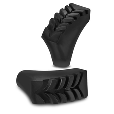 Koncovky holí na mokré povrchy a bláto pro trekové a NW hole Spokey EDGE 