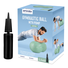 Gymnastický míč peanut Spokey LOVA, zelený