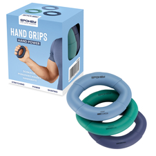 Sada 3 posilovacích kroužků Spokey HAND POWER SET
