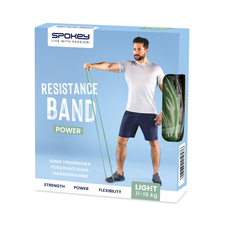 Posilovací guma Spokey POWER LIGHT, odpor 11-19kg