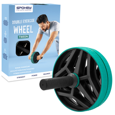 Dvojité posilovací kolečko Spokey TWEEN