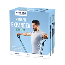 Nastavitelný gumový expandér Spokey BACKER SET, 6,5-33,5kg