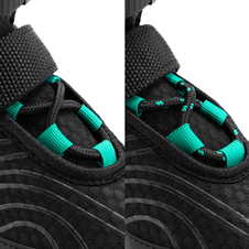 Kolečkové brusle Spokey MATTY, černo-zelené