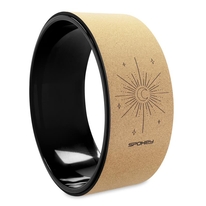 Korkový jóga kruh Spokey CZAKRA, průměr 32cm