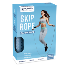Ložiskové švihadlo Spokey CANDY ROPE, modré