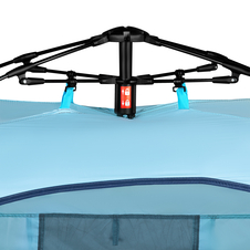 Automatický plážový stan Spokey MOON, UV 30, 200x145x115cm