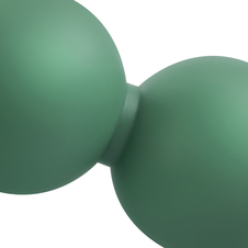 Dvojitý masážní míček Spokey HARDY DUO, 16x8cm