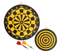 Terč na šipky papírový se šipkami 25cm 51022