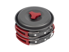 Camping set nádobí alluminium pro 1-2 osoby