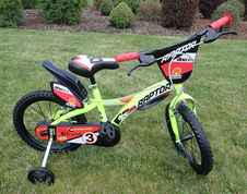 Dětské kolo 14 Dino bikes 143GLN žluté 2021