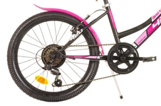 Juniorské kolo 20 Dino bikes růžovo-černé