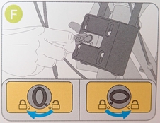 Dětská sedačka Bellelli Rabit B-FIX stříbrná