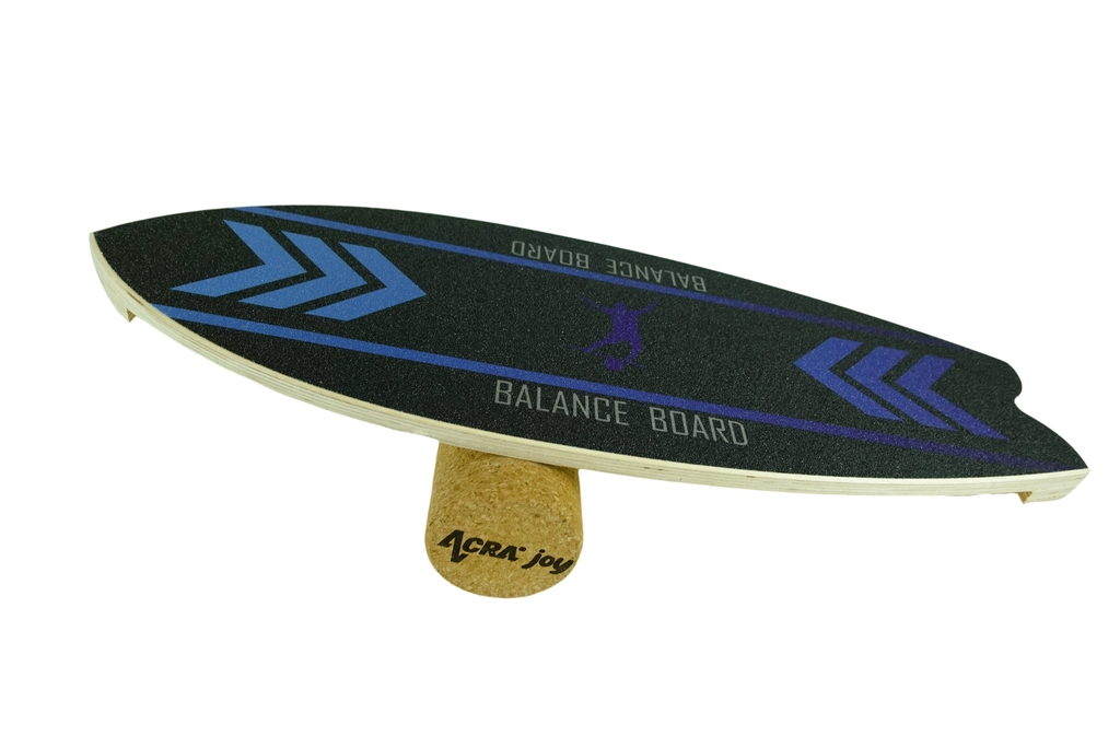 Balanční deska Acra Indoorboard Wave, černo-modrá